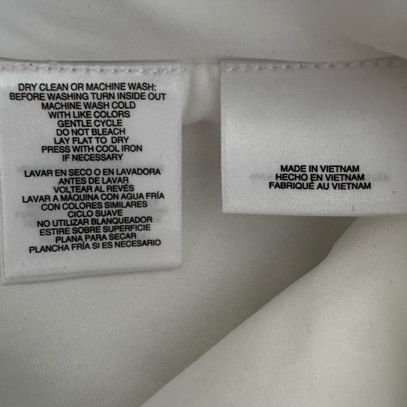 Anne Klein Tennis/Pickleball White Mini Skort M - Picture 5 of 5